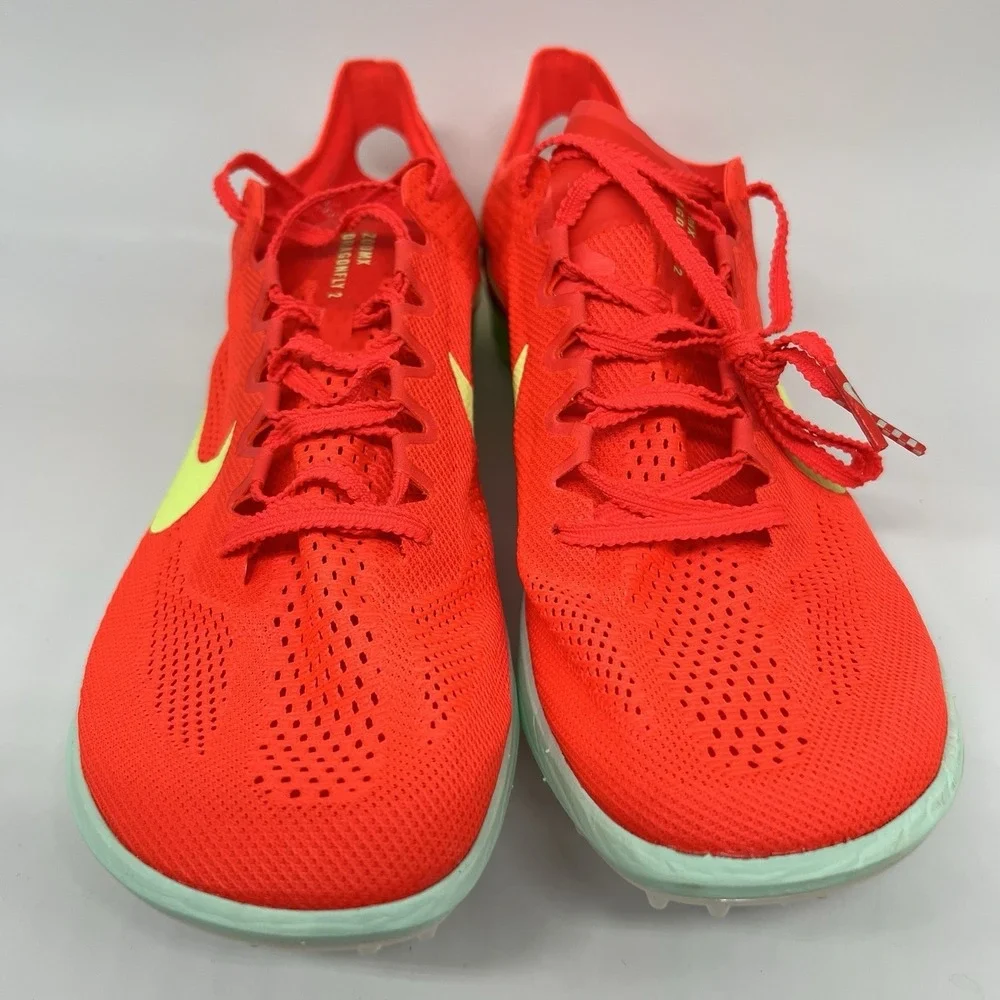 Nike ZoomX Dragonfly 2 Hyper Crimson Track Spikes FD8413-600 Mens 12 Running New